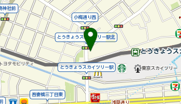 ペッパーランチ とうきょうスカイツリー駅前店の地図画像