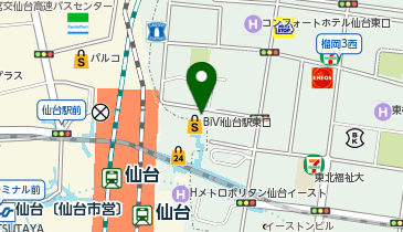 ペッパーランチ BiVi仙台駅東口店の地図画像