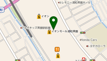 ペッパーランチ イオンモール浦和美園店の地図画像