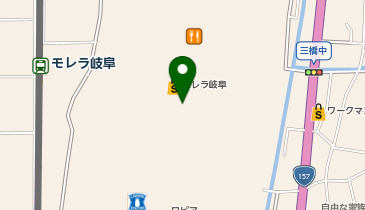 ペッパーランチ モレラ岐阜店の地図画像