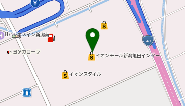 ペッパーランチ イオンモール新潟亀田インター店の地図画像