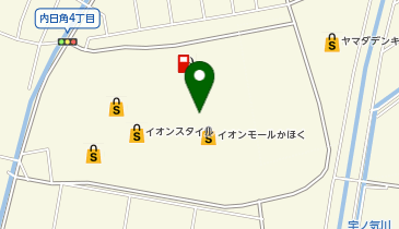 ペッパーランチ イオンモールかほく店の地図画像