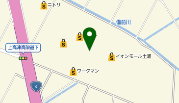 ペッパーランチ イオンモール土浦店の地図画像
