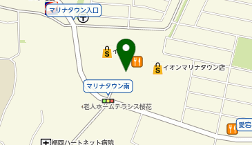 ペッパーランチ イオンマリナタウン店の地図画像