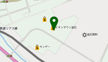 ペッパーランチ イオンタウン釜石店の地図画像