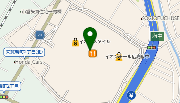 ペッパーランチ イオンモール広島府中店の地図画像