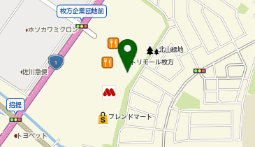 ペッパーランチ ニトリモール枚方店の地図画像