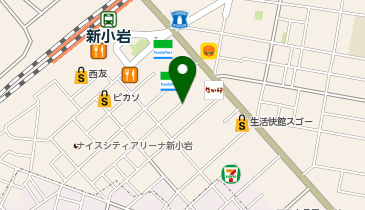 ペッパーランチ 新小岩店の地図画像