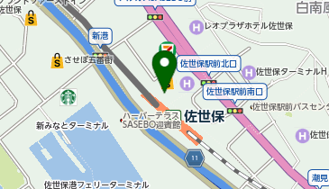 ペッパーランチ えきマチ1丁目佐世保店の地図画像