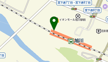 ペッパーランチ イオンモール旭川駅前店の地図画像
