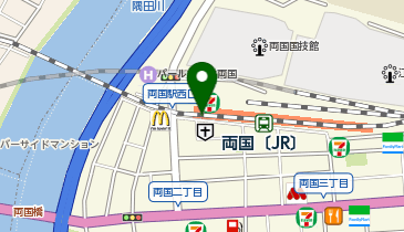 ペッパーランチ 両国店の地図画像
