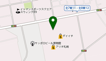 ペッパーランチ アリオ札幌店の地図画像