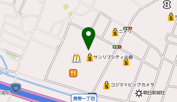 ペッパーランチ サンリブシティ小倉店の地図画像