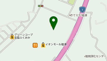 ペッパーランチ イオンモール福津店の地図画像