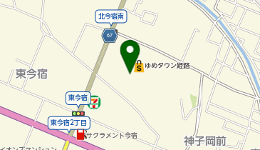 ペッパーランチ ゆめタウン姫路店の地図画像