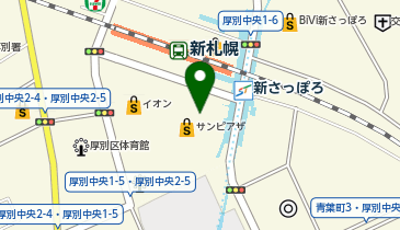 ペッパーランチ サンピアザ店の地図画像