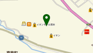 ペッパーランチ イオンモール熊本店の地図画像