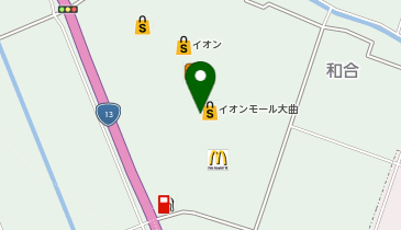 ペッパーランチ イオンモール大曲店の地図画像
