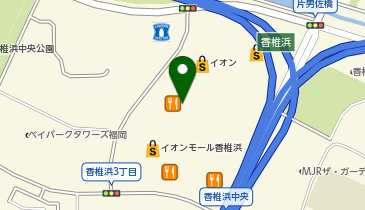 ペッパーランチ イオン香椎浜店の地図画像