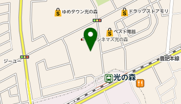 ペッパーランチ ゆめタウン光の森店の地図画像