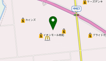 ペッパーランチ イオンモール明和店の地図画像