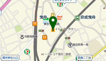 ペッパーランチ イトーヨーカドー曳舟店の地図画像