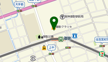 ペッパーランチ 御影クラッセ店の地図画像