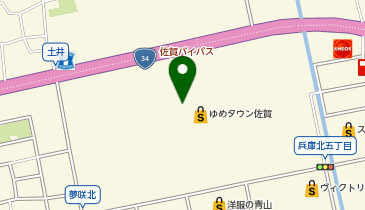 ペッパーランチ ゆめタウン佐賀店の地図画像