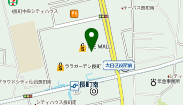 ペッパーランチ ザ・モール仙台長町店の地図画像
