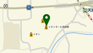 ペッパーランチ イオンモール筑紫野店の地図画像
