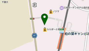 ペッパーランチ ららぽーと柏の葉店の地図画像