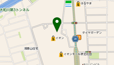 ペッパーランチ イオンモール堺北花田店の地図画像