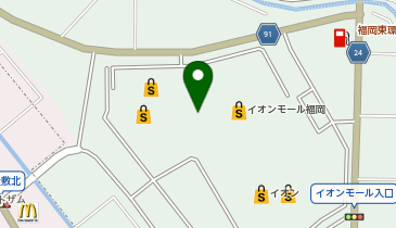 ペッパーランチ イオンモール福岡店の地図画像