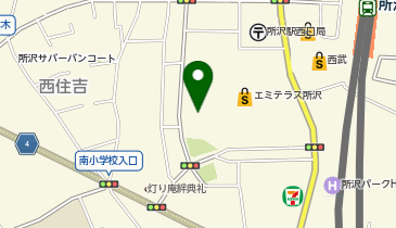 ロックスハンバーグ エミテラス所沢店の地図画像