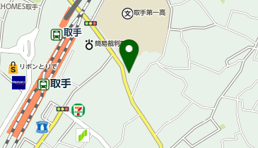 メナードフェイシャルサロン 取手駅東口の地図画像