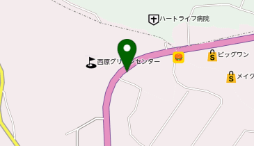 メナードフェイシャルサロン 西原岸の地図画像