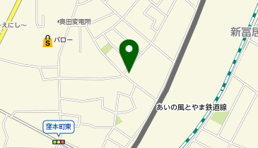 メナードフェイシャルサロン デリシアの地図画像