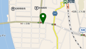 メナードフェイシャルサロン 詫間の地図画像