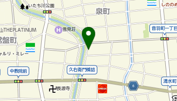 メナードフェイシャルサロン 清水町の地図画像