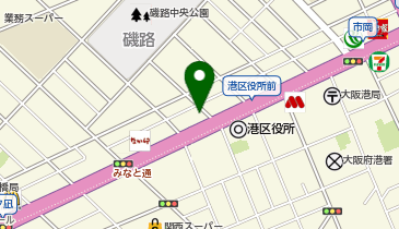 メナードフェイシャルサロン 磯路の地図画像