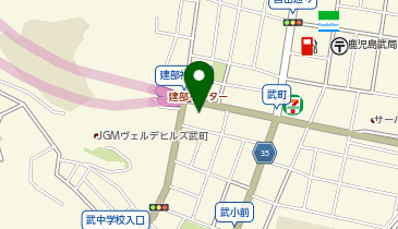 メナードフェイシャルサロン 鹿児島東の地図画像