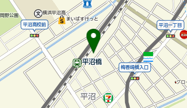 メナードフェイシャルサロン 平沼の地図画像