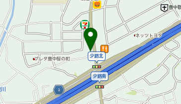 メナードフェイシャルサロン 少路北の地図画像