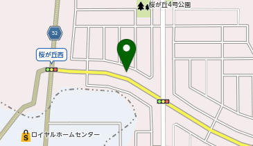 メナードフェイシャルサロン 精華桜が丘の地図画像