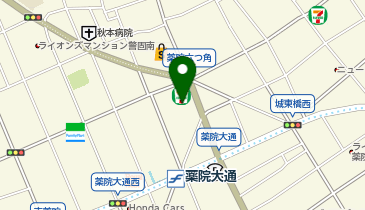 メナードフェイシャルサロン 薬院の地図画像