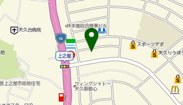 メナード わかさの地図画像