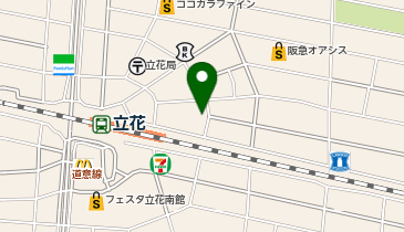 メナードフェイシャルサロン 立花駅北口の地図画像