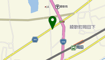 メナードフェイシャルサロン 綾歌岡田の地図画像