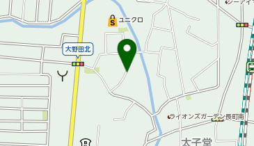 メナードフェイシャルサロン 大野田の地図画像
