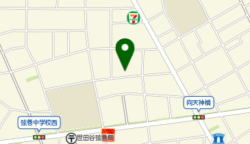 メナードフェイシャルサロン ブプレリウム弦巻の地図画像